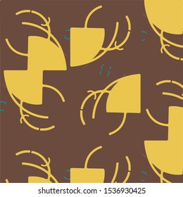 Abstract vector background. Colorful halftone illustration pattern