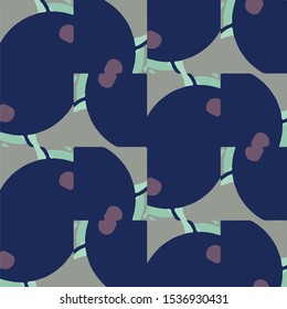 Abstract vector background. Colorful halftone illustration pattern
