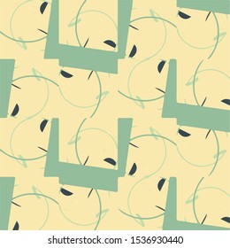 Abstract vector background. Colorful halftone illustration pattern