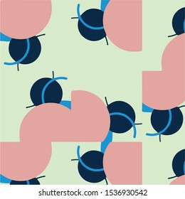 Abstract vector background. Colorful halftone illustration pattern