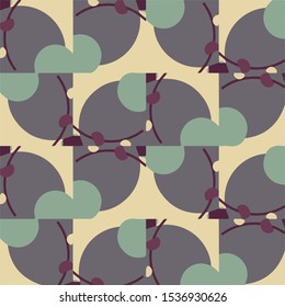 Abstract vector background. Colorful halftone illustration pattern