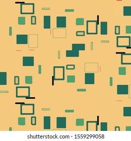 Abstract vector background. Colorful halftone illustration pattern