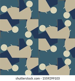 Abstract vector background. Colorful halftone illustration pattern