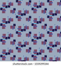 Abstract vector background. Colorful halftone illustration pattern