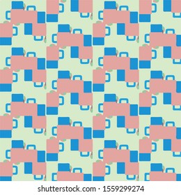 Abstract vector background. Colorful halftone illustration pattern