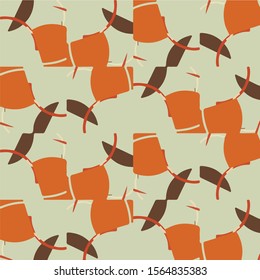 Abstract vector background. Colorful halftone illustration pattern
