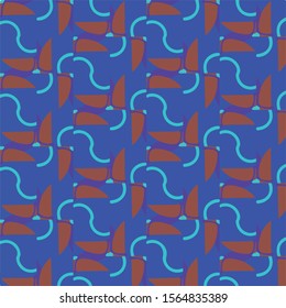 Abstract vector background. Colorful halftone illustration pattern