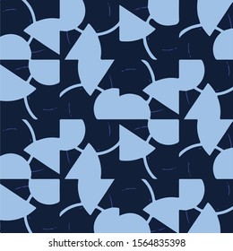 Abstract vector background. Colorful halftone illustration pattern