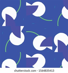 Abstract vector background. Colorful halftone illustration pattern