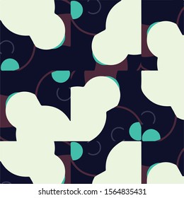 Abstract vector background. Colorful halftone illustration pattern