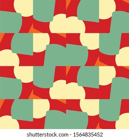 Abstract vector background. Colorful halftone illustration pattern