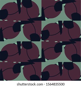 Abstract vector background. Colorful halftone illustration pattern