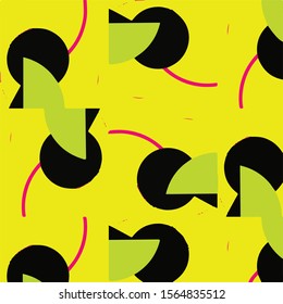 Abstract vector background. Colorful halftone illustration pattern