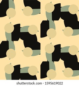 Abstract vector background. Colorful halftone illustration pattern