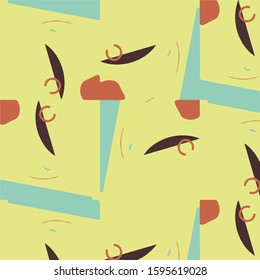 Abstract vector background. Colorful halftone illustration pattern