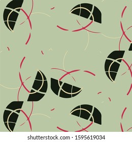 Abstract vector background. Colorful halftone illustration pattern