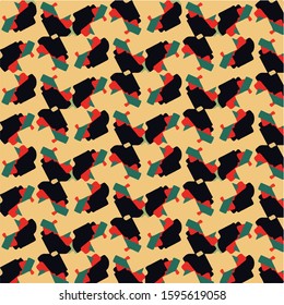 Abstract vector background. Colorful halftone illustration pattern