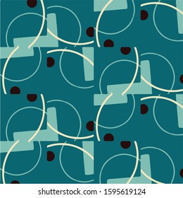 Abstract vector background. Colorful halftone illustration pattern