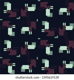 Abstract vector background. Colorful halftone illustration pattern