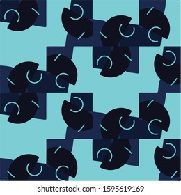 Abstract vector background. Colorful halftone illustration pattern