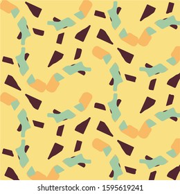 Abstract vector background. Colorful halftone illustration pattern
