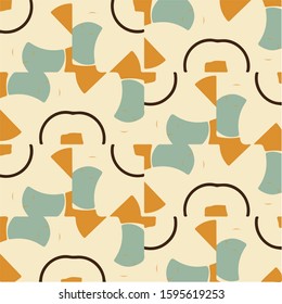 Abstract vector background. Colorful halftone illustration pattern