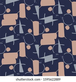 Abstract vector background. Colorful halftone illustration pattern