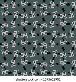 Abstract vector background. Colorful halftone illustration pattern