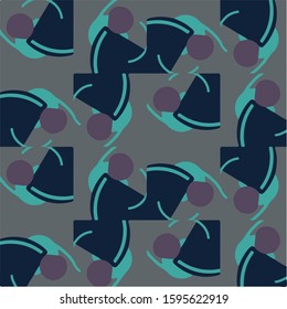 Abstract vector background. Colorful halftone illustration pattern