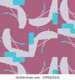 Abstract vector background. Colorful halftone illustration pattern