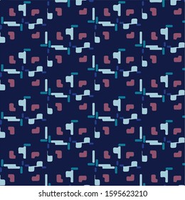 Abstract vector background. Colorful halftone illustration pattern