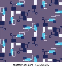 Abstract vector background. Colorful halftone illustration pattern