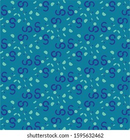 Abstract vector background. Colorful halftone illustration pattern