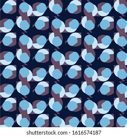 Abstract vector background. Colorful halftone illustration pattern