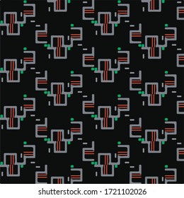 Abstract vector background. Colorful halftone illustration pattern
