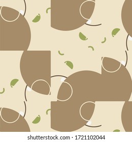 Abstract vector background. Colorful halftone illustration pattern