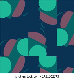 Abstract vector background. Colorful halftone illustration pattern
