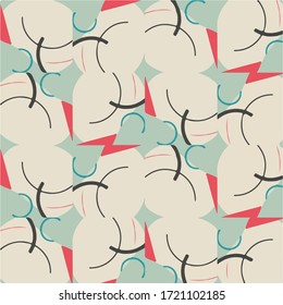 Abstract vector background. Colorful halftone illustration pattern