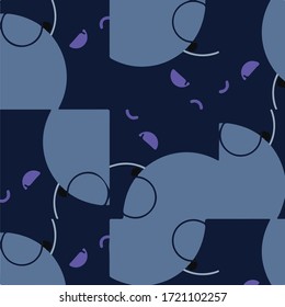 Abstract vector background. Colorful halftone illustration pattern