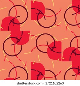 Abstract vector background. Colorful halftone illustration pattern
