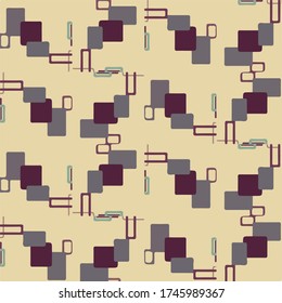 Abstract vector background. Colorful halftone illustration pattern