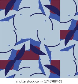 Abstract vector background. Colorful halftone illustration pattern