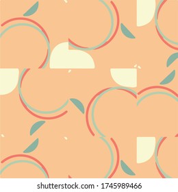 Abstract vector background. Colorful halftone illustration pattern