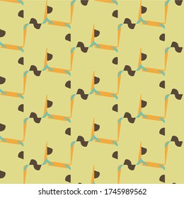 Abstract vector background. Colorful halftone illustration pattern