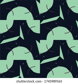 Abstract vector background. Colorful halftone illustration pattern