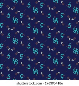 Abstract vector background. Colorful halftone illustration pattern