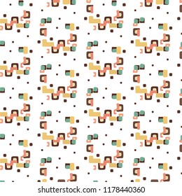 Abstract vector background. Colorful illustration pattern