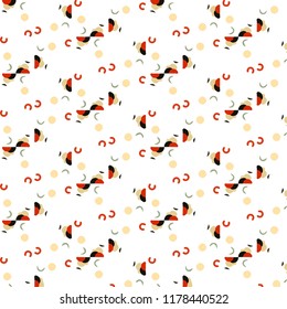 Abstract vector background. Colorful illustration pattern