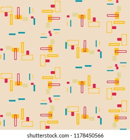 Abstract vector background. Colorful illustration pattern
