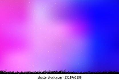 Abstract vector background. Colorful illustration in abstract style with gradient. Backdrop for your design, pattern.